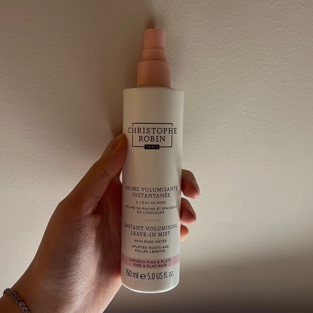 Flat hair spray
